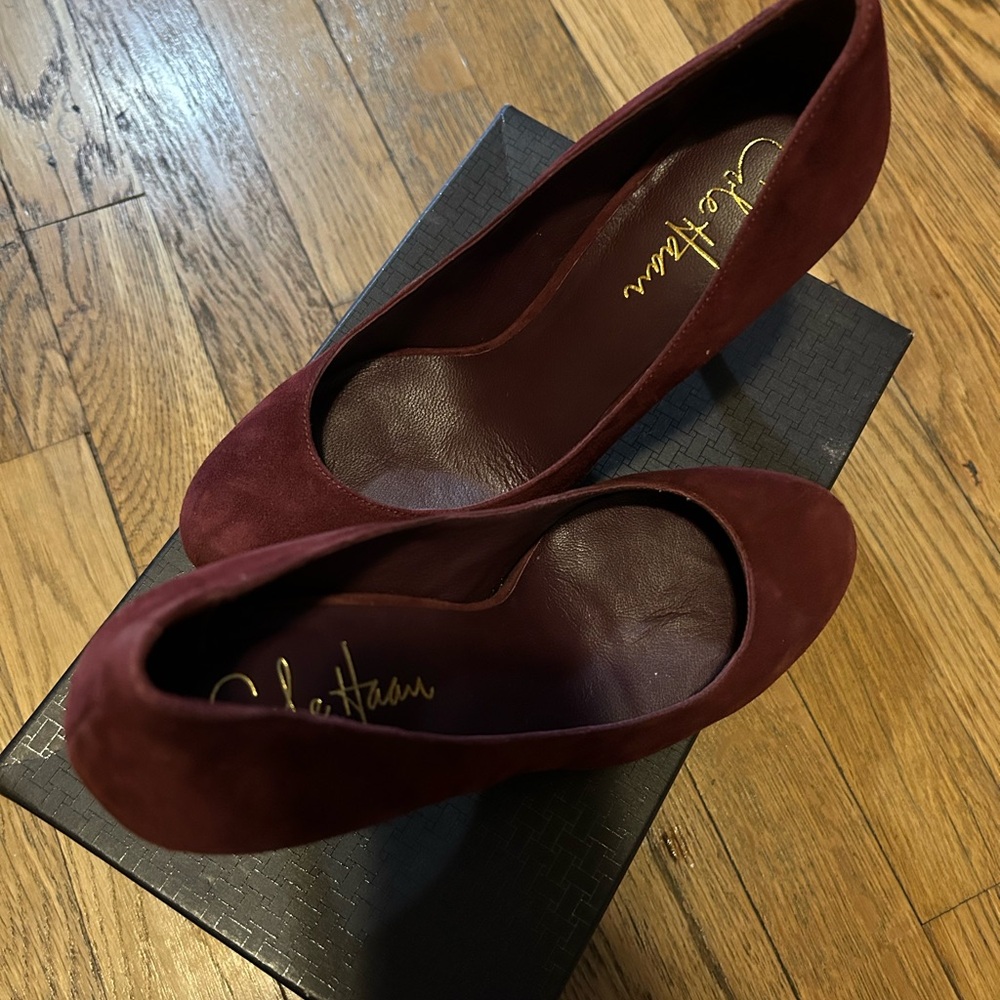 Cole Haan Nike Air Talia Pumps in Purple - Picture 6 of 6
